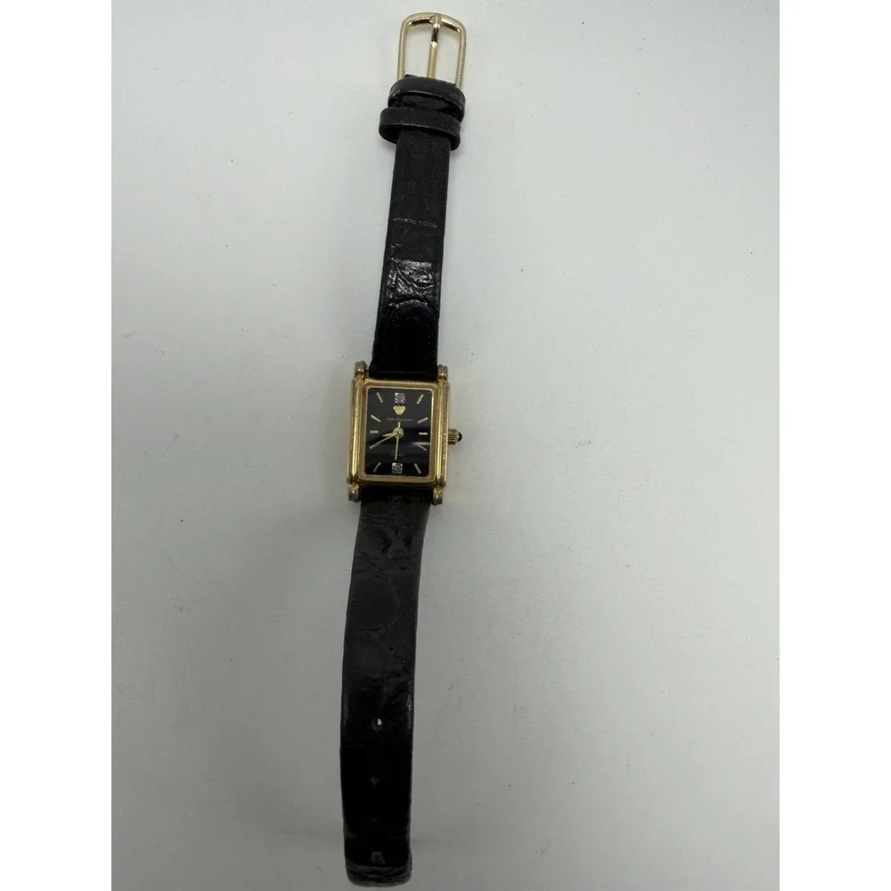 Jules Jurgensen 6744 New Battery Ladies Tank Watch 18MM 6